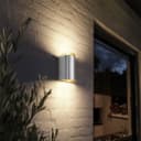 Modern 6W LED Double Outdoor Wall Light Stainless Steel Warm White ZLC320WW