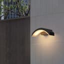 Modern Curved 7W LED Outdoor Wall Light Warm White ZLC338WW