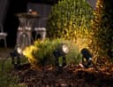 4 Pack Outdoor Garden LED Spike Lights Warm White 12v Low Voltage ZLCSK1WW