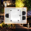 Waterproof IP68 Electrical 3 Way Junction Box CWB3W