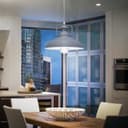 Metal Ceiling Pendant Shade Modern Grey