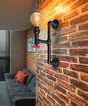 Retro Vintage Industrial Water Pipe Wall Light M0187P