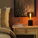 4w Coil LED Filament Light Bulb E27 Gold Mirror Glass Decorative Lamp GOLDCYL
