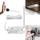 Outside Of Cabinet Hand Movement 250W IR Sensor Switch Max 70w for LEDs MFHIR