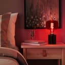 4w Coil LED Filament Light Bulb E27 Red Mirror Glass Decorative Lamp REDCYL