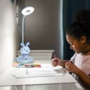 Blue Bunny LED Reading Light Touch Control Table Lamp USB Rechargeable BDL01BL