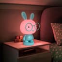 Blue Bunny LED Childrens Table Lamp RGB Colour Changing USB Rechargeable Bedside Light BU01BL