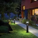3W LED PIR Sensor Bollard Outdoor Garden Spike Light Black Stainless Steel 6500K IP54 ZLCA06