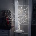 LED Indoor Christmas Tree White 60cm 6000k Light Dual Mains and Battery Operated TREE02