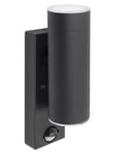 12W Black LED Double Outdoor Wall With PIR Movement Sensor Stainless Steel Cool White ZLC366BSEN