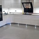 Indoor LED Plinth Lights 30mm Round Cool White Cabinet Lights 6500k 10 Kit PL5CW