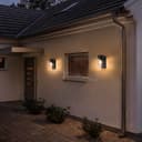 Modern Garden Outdoor Black Wall Light Lantern ZLC367B