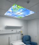 175W 4 Set Blue Sky LED Ceiling Recessed Panel 600 x 600 Sun Birds Cloud Sky Scene SKY03