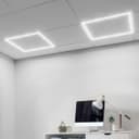 40w Ceiling Edge Lit LED Panel 600 x 600 Recessed Border Frame Light 6500K AP04-40CW