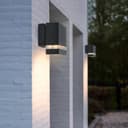 Modern Garden Outdoor Single Black Wall Light ZLC369B