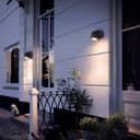 Black Outdoor Single Wall Light Adjustable IP54 External Directional Spot Lamp ZLC371B