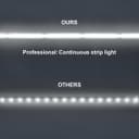 LED Tape Strip Light Continuous COB Illumination 15 Metres 24V Cool White 15COBSLCW