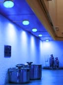 3w Blue GX53 LED Light Bulb Replacement For CFL Round