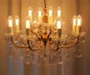 4w Crystal LED Candle Bulb E14 Warm White 