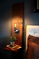  2w  Edison Classics Vintage LED Filament Bulb ST58 E27 Smoke Gold Glass 