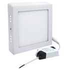 12w LED White Body Square Surface Mount Ceiling Panel Cool White 