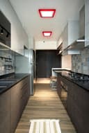 12w + 4w Square Recessed LED Ceiling Panel Light Dual Colour Cool White/Red