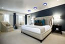 Round Dual Colour LED 6w Ceiling Recessed Panel Spot Light Blue and White