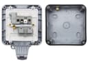 Single 13A 1-Gang Weatherproof Outdoor Switched Socket IP66 Rated