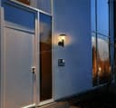 Outdoor Garden Black Finish Stainless Steel Security Wall Light IP44 ZLC049 
