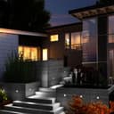 Mini LED Brick Light Outdoor Step Wall Light 70mm Square IP54 Cool White ZLC052CW