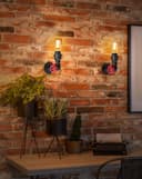 Industrial Water Pipe Wall Light M0165