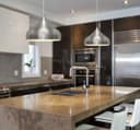 Modern Ceiling Nickel Polished Chrome Pendant Light M0181