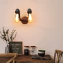 Twin Vintage Industrial Pipe Wall Light M0191P