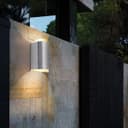 Modern 6W LED Double Outdoor Wall Light Stainless Steel Warm White ZLC320WW