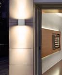 Modern LED Outdoor Wall Light Stainless Steel Warm White ZLC331WW