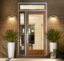 Modern Curved 7W LED Outdoor Wall Light Warm White ZLC338WW