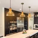 Modern Vintage Ceiling Gold Glass Pendant Lamp M0223