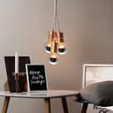 4w LED Crown Silver Light Bulb Mirror Top B22 Warm White