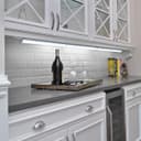 15w LED T5 Under Cabinet Link Light 6000k Cool White 220-240v AC Pack of 3 x 395mm with Plug UC393