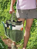 Garden Tool Bag Organizer Heavy Duty 8 Pocket Gardening Hand Tool Storage GTB01