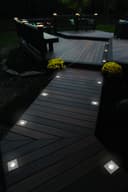 Outdoor Ground Walkover Light Square Stainless Steel Finish IP67 GL11
