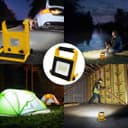 30W LED Rechargeable Work Light Portable Flood Light IP65 6000K Cool White PF30W