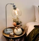 Modern Clear Glass Globe Table Lamp H3004