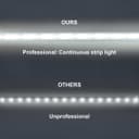 IP65 Water Proof Outdoor & Indoor LED Strip Light Tape Cool White Continuous COB Illumination 5 Metres 12v 
