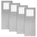 20w LED Under Cabinet Kitchen Lights Slim Rectangular Cool White 6500k Kit of 4 UC01