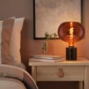 4w LED Decorative Metallic Glass Apple Copper Coil Filament Light Bulb E27 COPPERAPPLE