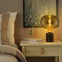 4w LED Decorative Metallic Glass Apple Gold Coil Filament Light Bulb E27 GOLDAPPLE