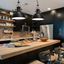 Industrial Black Ceiling Pendant Light M0146 with 9W WW LED