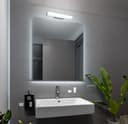 8W LED Rectangular Bathroom Mirror Wall Light Cool White 6500K IP44 ML20