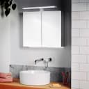 8W LED Mirror Light 3 Mounting Option Cool White 6500k IP44 Wall Light ML27